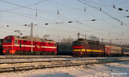 ЭП2К-091 и ЧС4Т-320